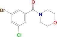 (3-Bromo-5-chlorophenyl)(morpholino)methanone