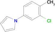 1-(3-Chloro-4-methylphenyl)-1H-pyrrole