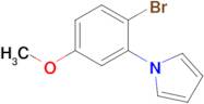 1-(2-Bromo-5-methoxyphenyl)-1H-pyrrole