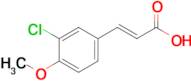(E)-3-(3-Chloro-4-methoxyphenyl)acrylic acid