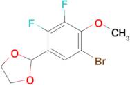 2-(5-Bromo-2,3-difluoro-4-methoxyphenyl)-1,3-dioxolane