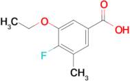 3-Ethoxy-4-fluoro-5-methylbenzoic acid