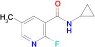 N-cyclopropyl-2-fluoro-5-methylnicotinamide