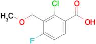 2-Chloro-4-fluoro-3-(methoxymethyl)benzoic acid