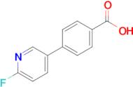 4-(6-Fluoro-3-pyridinyl)benzoic acid