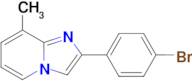 2-(4-Bromophenyl)-8-methylimidazo[1,2-a]pyridine