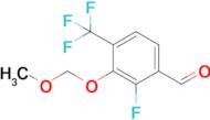 2-Fluoro-3-(methoxymethoxy)-4-(trifluoromethyl)benzaldehyde