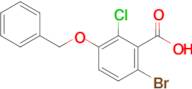 3-(Benzyloxy)-6-bromo-2-chlorobenzoic acid