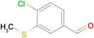 4-Chloro-3-(methylthio)benzaldehyde