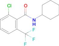 2-Chloro-N-cyclohexyl-6-(trifluoromethyl)benzamide