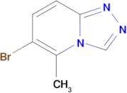 6-Bromo-5-methyl-[1,2,4]triazolo[4,3-a]pyridine