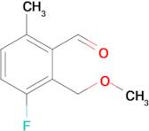 3-Fluoro-2-(methoxymethyl)-6-methylbenzaldehyde