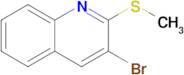 3-Bromo-2-(methylthio)quinoline