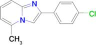 2-(4-Chlorophenyl)-5-methylimidazo[1,2-a]pyridine