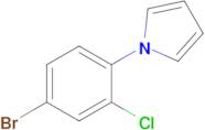 1-(4-Bromo-2-chlorophenyl)-1H-pyrrole