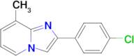 2-(4-Chlorophenyl)-8-methylimidazo[1,2-a]pyridine