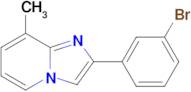 2-(3-Bromophenyl)-8-methylimidazo[1,2-a]pyridine