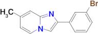 2-(3-Bromophenyl)-7-methylimidazo[1,2-a]pyridine