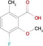 3-Fluoro-2-methoxy-6-methylbenzoic acid