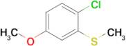 (2-Chloro-5-methoxyphenyl)(methyl)sulfane