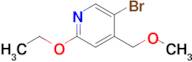 5-Bromo-2-ethoxy-4-(methoxymethyl)pyridine