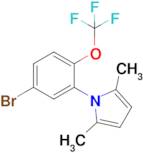 1-(5-Bromo-2-(trifluoromethoxy)phenyl)-2,5-dimethyl-1H-pyrrole