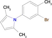 1-(3-Bromo-4-methylphenyl)-2,5-dimethyl-1H-pyrrole