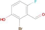 2-Bromo-6-fluoro-3-hydroxybenzaldehyde