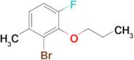 2-Bromo-4-fluoro-1-methyl-3-propoxybenzene