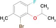 2-Bromo-4-fluoro-3-isopropoxy-1-methylbenzene