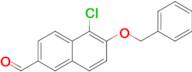 6-(Benzyloxy)-5-chloro-2-naphthaldehyde