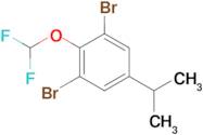 1,3-Dibromo-2-(difluoromethoxy)-5-isopropylbenzene