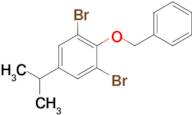 2-(Benzyloxy)-1,3-dibromo-5-isopropylbenzene