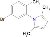 1-(5-Bromo-2-methylphenyl)-2,5-dimethyl-1H-pyrrole