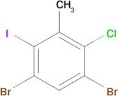 1,5-Dibromo-2-chloro-4-iodo-3-methylbenzene