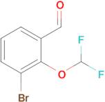 3-Bromo-2-(difluoromethoxy)benzaldehyde