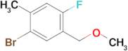 1-Bromo-4-fluoro-5-(methoxymethyl)-2-methylbenzene