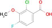 2-Chloro-4-fluoro-3-methoxybenzoic acid