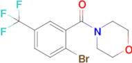 (2-Bromo-5-(trifluoromethyl)phenyl)(morpholino)methanone