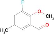 3-Fluoro-2-methoxy-5-methylbenzaldehyde