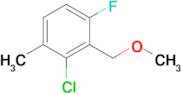 2-Chloro-4-fluoro-3-(methoxymethyl)-1-methylbenzene