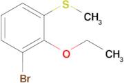 (3-Bromo-2-ethoxyphenyl)(methyl)sulfane