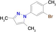 1-(3-Bromo-4-methylphenyl)-3,5-dimethyl-1H-pyrazole