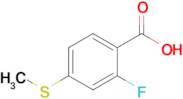 2-Fluoro-4-(methylthio)benzoic acid