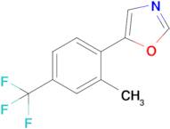 5-(2-Methyl-4-(trifluoromethyl)phenyl)oxazole