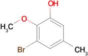 3-Bromo-2-methoxy-5-methylphenol