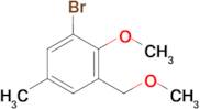 1-Bromo-2-methoxy-3-(methoxymethyl)-5-methylbenzene