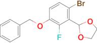 2-(3-(Benzyloxy)-6-bromo-2-fluorophenyl)-1,3-dioxolane