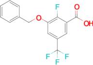 3-(Benzyloxy)-2-fluoro-5-(trifluoromethyl)benzoic acid