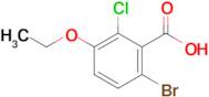 6-Bromo-2-chloro-3-ethoxybenzoic acid